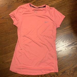 Coral Nike Running Top